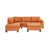 Tissu orange est en rupture de stock sélectionné