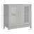 Durability Modern Storage Sink Cabinet with 2 Doors, Pedestal Under Sink,Bathroom Cupboard with Adjustable Shelves-97827552