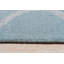 Hand Tufted Wool Area Rug in Blue