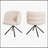 270° Swivel Upholstered Home Office and Dining Chairs Set, Ideal for Various Rooms with Comfort and Functionality-90756610