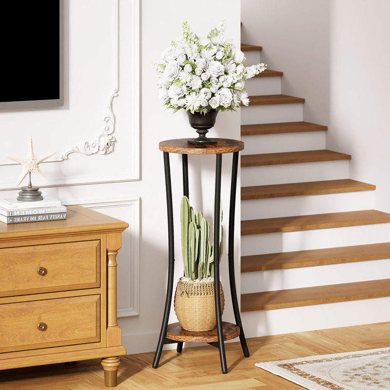 Plant Stand, Rustic Brown