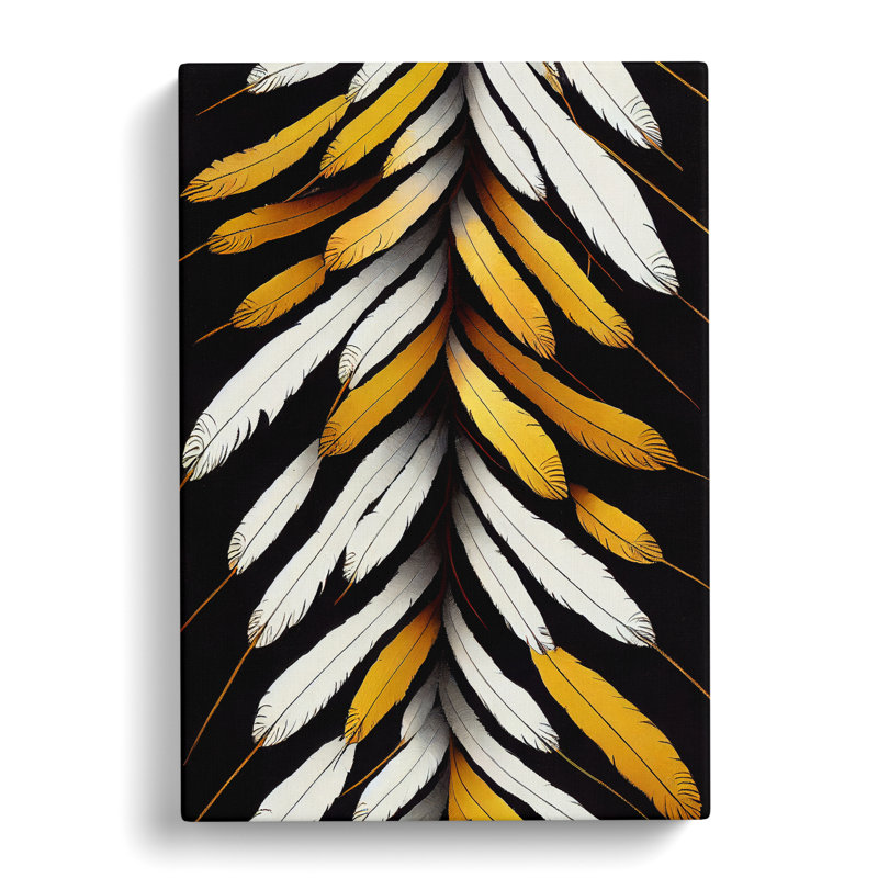 Exceptional Feathers - Wrapped Canvas, 50cm H x 35cm W x 3cm D