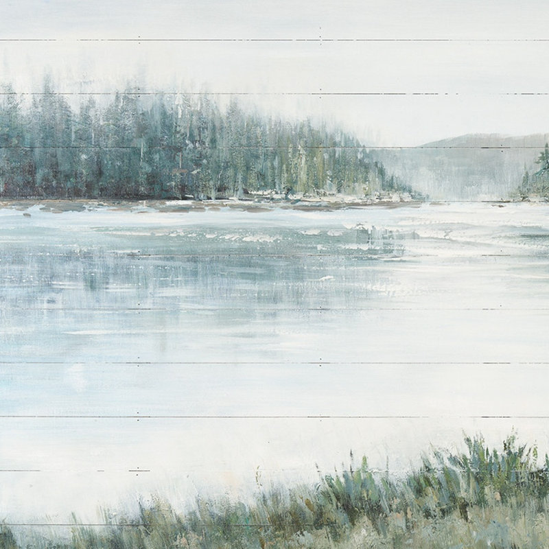 «Mere Pond Lake», art mural non encadré