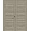 Porte standard à persiennes en bois manufacturé à panneaux-134450013-93831345-134450009