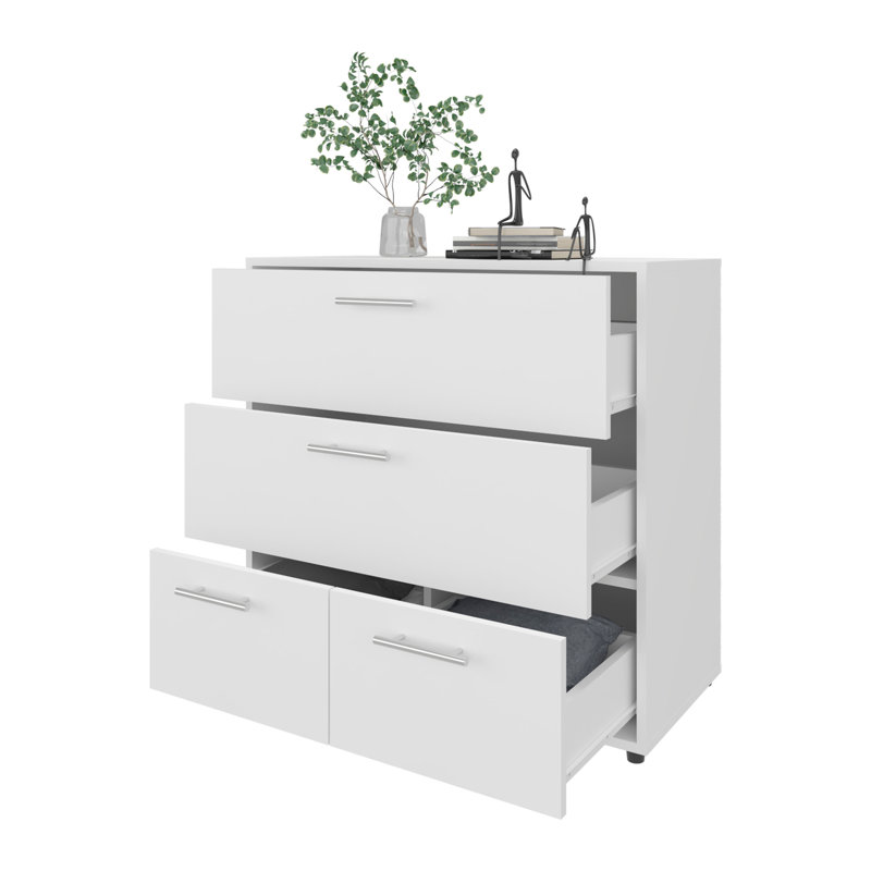 Commode avec 4 tiroirs spacieux