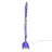 Kurt Adler Grateful Dead Dancing Blue Bear Outdoor Infinity Light, 26in