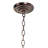 24"W Moravian Star Clear Seeded Pendant-9222201-71747918