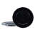 Solid Black Textured