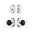 Nostalgic Warehouse Cottage Entry Set with Brown Porcelain Knob-409684236-409684253