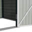 8x5.7FT Metal Apex Roof Garden Storage Shed-365821611