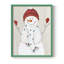 Festive Snowman III, reproduction encadrée - bois massif-923069230-923069270