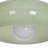 Modern Green Glass Flush Mount Ceiling Light with Gold Metal Base-481674234