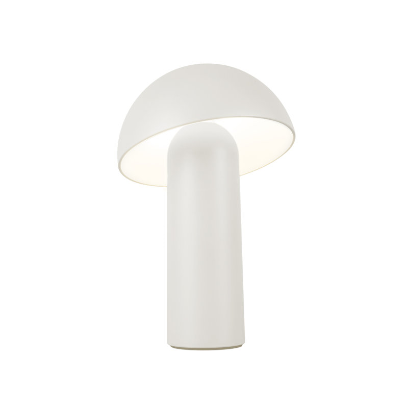 Setas 6-In LED Table Lamp, Cream