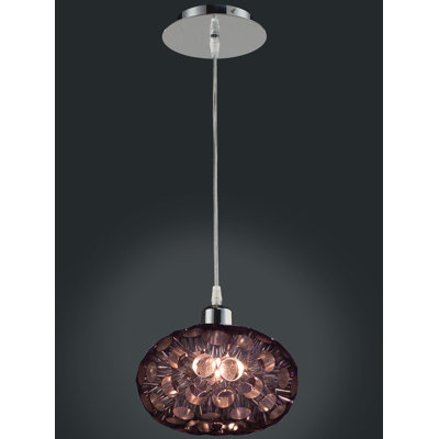 Luminaire sphère suspendu 1 lumières simple Laguna
