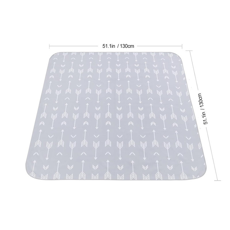 Tapis anti-éclaboussures pour bébé sous la chaise haute ...