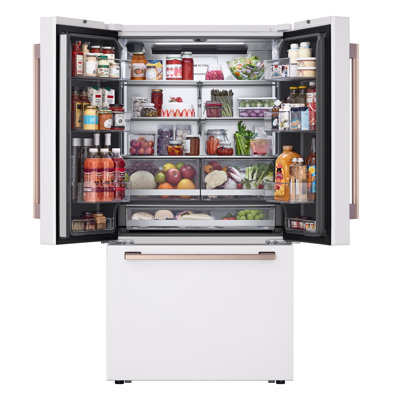 Lg Studio 27 Cu. Ft. Smart Counter-Depth Max French Door Refrigerator -  SRFB27W3