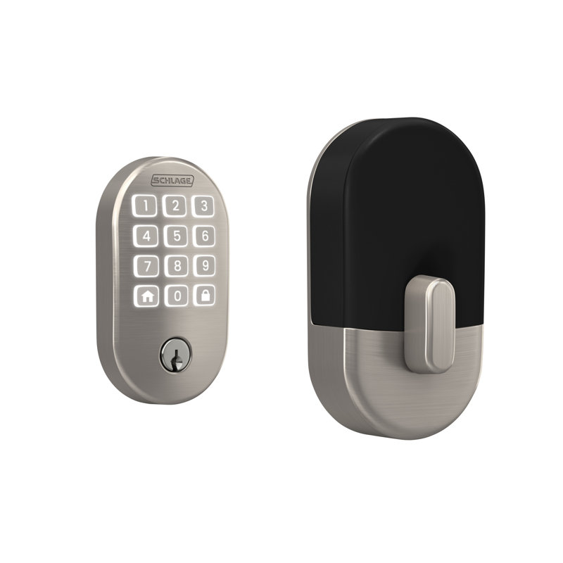 Arrive Smart Wifi Deadbolt With Remsen Trim, Satin Nickel