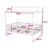 House-Shaped Design Metal Bed With Slats-1264749055-1264749054