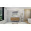 Base de meuble-lavabo simple 58,5 po mural seulement-58199420