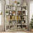 2-Piece Space-Saving Corner Bookshelf Set, Free Combination, Flexible Assembly For Home Office-254176676