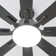 Vaczon 72" 8-Blade Modern Ceiling Fan with Dimmable 3CCT LED Lights and Remote Control