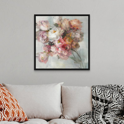 «Blush Bouquet», reproduction d'art sur toile
