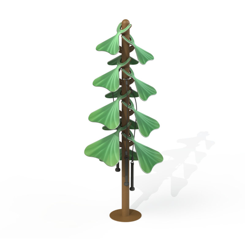 Support pour arbre au sol