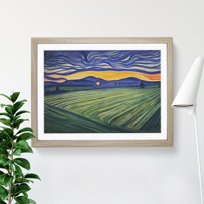Country Meadow - Single Picture Frame Print