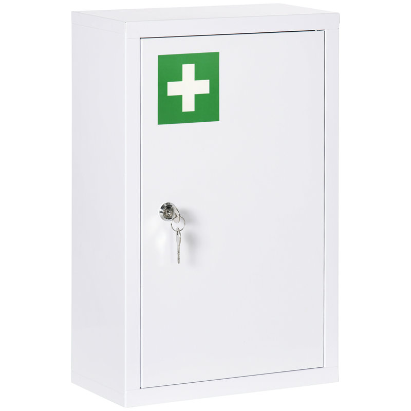 Rangement pour salle de bain Mekensie, Blanc, L 11,75 po x P 5,5 po x H 18 po