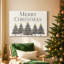 Frostlit Yule Serenade - Toile tendue avec châssis de qualité supérieure-788528471