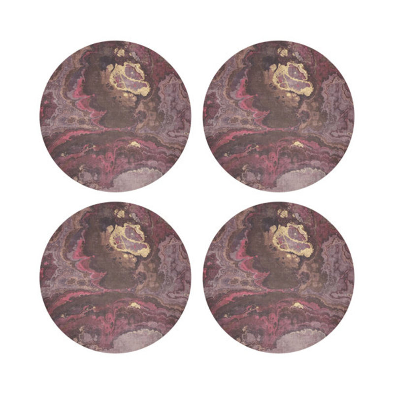 Agate Sodlaite Pebble 16" Vinyl Placemat, Roccocco