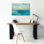 Toile épique «Aquarelle Sea» par Silvia Vassileva, 40 po x 26 po-116330291