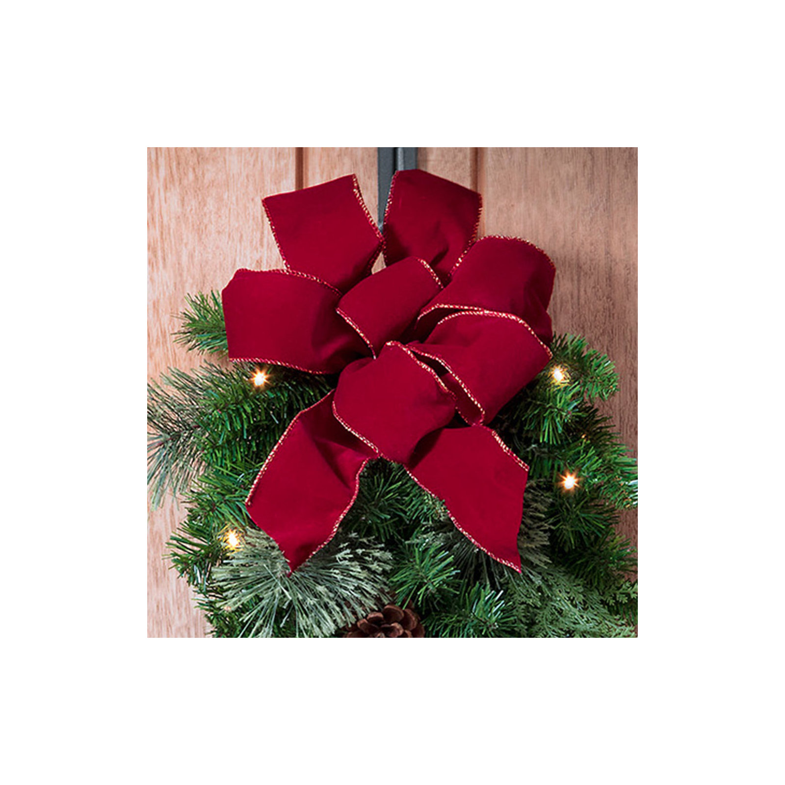Hafner Lighted Faux Pine Swag