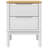 Ebern Designs Bedside Cabinet FLORO Wax 17.7"X15.4"X22.4" Solid Wood Pine-867606657