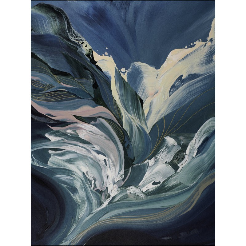 Novi Lim " Atlantica " by Novi Lim, 32" H x 24" W, Wrapped Canvas