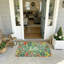 Tapis de sol rétro Vintage avec libellule Hello vert 20 po x 32 po