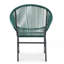 Chaise d'extérieur en osier, ensemble de 2-491873199