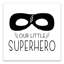 « notre little superhero », art encadré Mancini-1893558540-1893558529