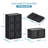 Dimingo 19Gal Foldable Plastic Storage Bins with Lids and Wheels-1015398493