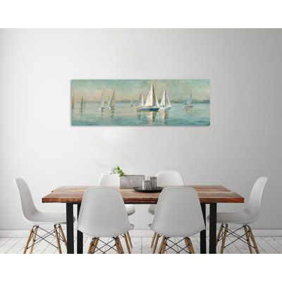 " Sailboats At Sunrise Crop "