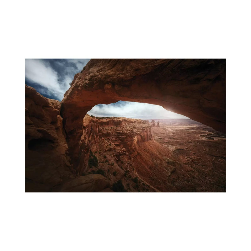 Mesa Arch by Juan Pablo De Miguel - Print on Canvas, 20.32cm H x 30.48cm W x 1.9cm D, Wrapped Canvas