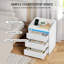 35cm W Manufactured Wood Bedside Table