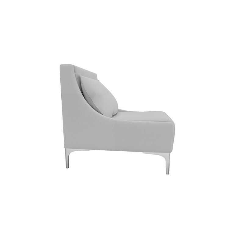 Upholstered Slipper Chair