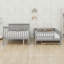 Lit superposé double au dessus d'un lit double avec escalier et lit gigogne, cadre de lit superposé en bois avec rangement, pour enfants, adolescents, adultes-1159370781