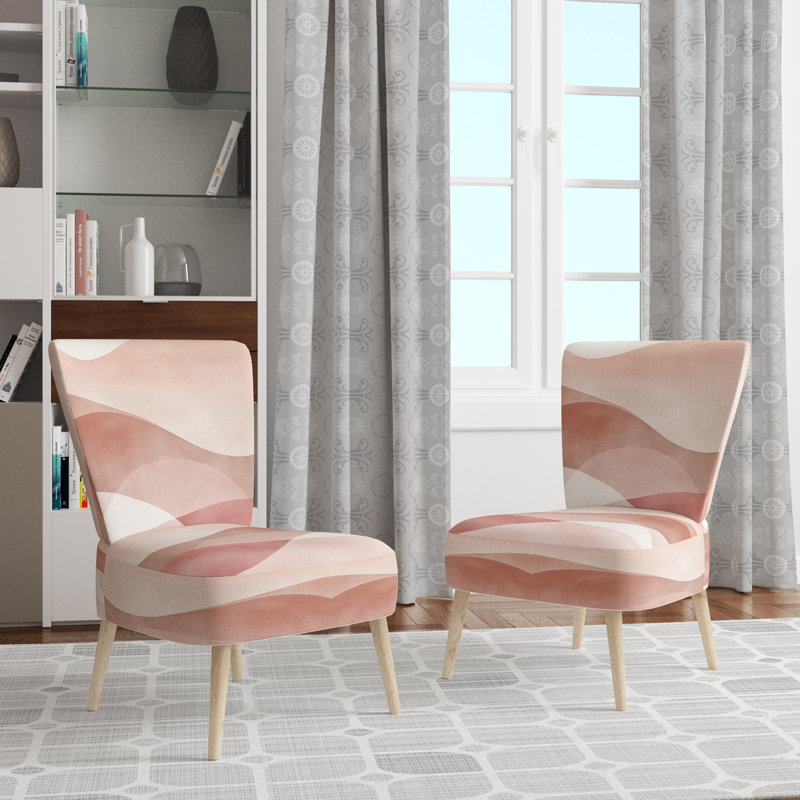Chaise d'appoint Abstract Minimalisme, Side Chair Armless