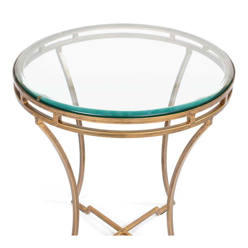 Glass End Table