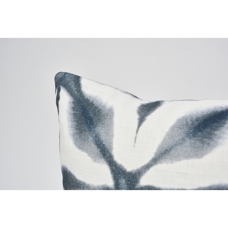 Andromeda Pillow, 20" x 20", Indigo & White