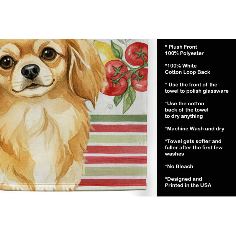 Serviette de cuisine Gold, Gold Tibetan Spaniel