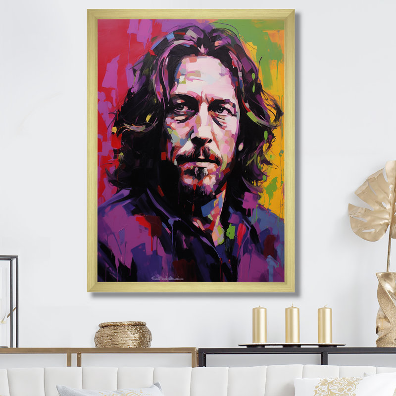 " Violet Vedder Portrait ", Gold Picture Framed, 44" H x 34" W