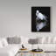 « watching white oiseau », reproduction de photo sur toile tendue-30314336